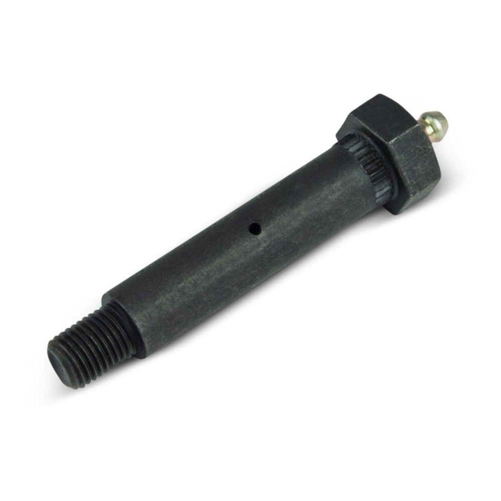 Replacement Shoulder Bolt with Integrated Zerk for Axle Hanger Replacement bolt for axle hanger with integrated zerk, 3-3/4 inch long