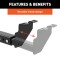 CURT Multi-Fit Trailer Hitch, versatile design, 3500 lbs weight capacity, adjustable frame, fits multiple vehicles