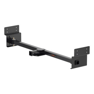CURT RV Trailer Hitch with 3,500 lbs Capacity for RV Towing CURT RV hitch with 2-inch receiver tube, designed for towing cargo, trailers, or small vehicles behind RVs.