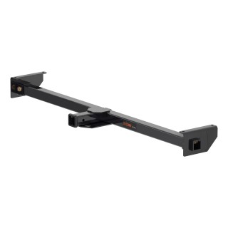 Durable CURT RV Trailer Hitch with Adjustable Frame Mount Design CURT RV trailer hitch mounted on RV, supports 5,000 lbs towing, fits 22-66 inch frames