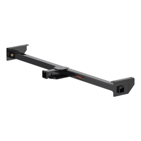 Durable CURT RV Trailer Hitch with Adjustable Frame Mount Design CURT RV trailer hitch mounted on RV, supports 5,000 lbs towing, fits 22-66 inch frames
