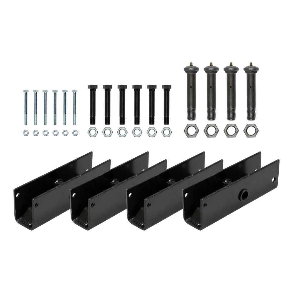 Lippert replacement trailer axle AP kits with precise components for trailer suspension repair.