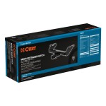 CURT Multi-Fit Universal Trailer Hitch for Versatile Towing CURT multi-fit trailer hitch attached to a vehicle, ideal for towing various loads up to 5,000 lbs.