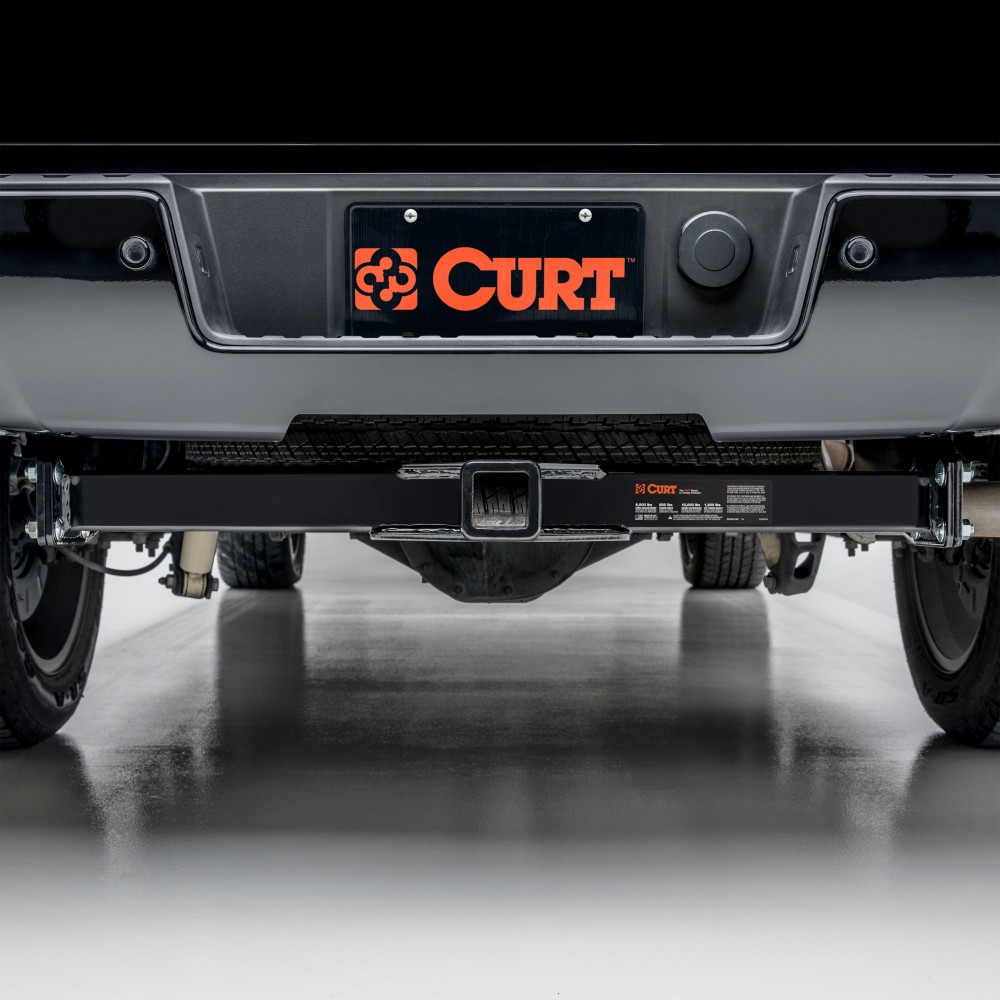 CURT class 3 multi-fit trailer hitch compatible with Chevrolet, Dodge, Ford, GMC, and Ram trucks.