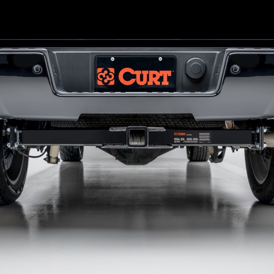 CURT Multi-Fit Class 3 Trailer Hitch for Full-Size Trucks CURT class 3 multi-fit trailer hitch compatible with Chevrolet, Dodge, Ford, GMC, and Ram trucks.