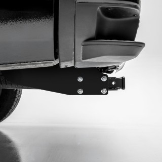 CURT Multi-Fit Class 3 Trailer Hitch for Full-Size Trucks CURT class 3 multi-fit trailer hitch compatible with Chevrolet, Dodge, Ford, GMC, and Ram trucks.