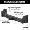 CURT Weld On High-Capacity Trailer Hitch Receiver for Trucks CURT weld on trailer hitch receiver with 2-inch receiver and adjustable frame, ideal for full-size trucks and SUVs.