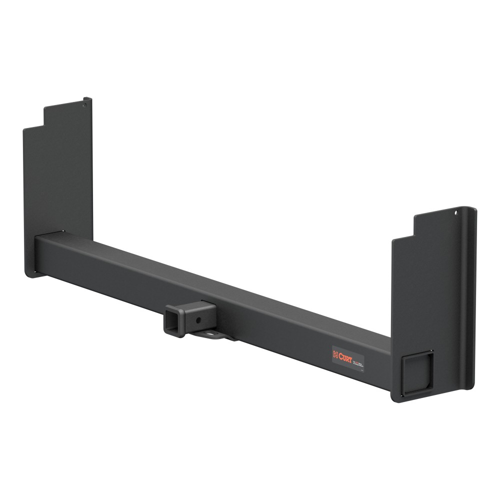 CURT Weld-On Trailer Hitch Receiver for Full-Size Trucks CURT weld on trailer hitch receiver, ideal for full-size trucks, rated class 5, 2-inch hitch, 15,000 lbs GTW.