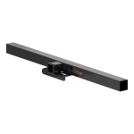 CURT weld on trailer hitch receiver with 2-1/2 inch width for trucks and SUVs, rated 16,000 lbs GTW