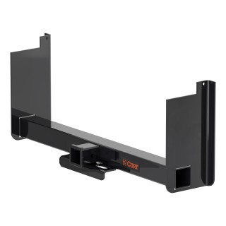 CURT Weld-On Trailer Hitch Receiver with Adjustable Fit CURT weld-on trailer hitch receiver made from high-strength steel
