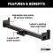 CURT Weld On Trailer Hitch Receiver for Full-Size Trucks CURT weld on trailer hitch receiver with adjustable frame for full-size trucks and SUVs.