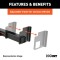 CURT Weld On Trailer Hitch Receiver for Full-Size Trucks CURT weld on trailer hitch receiver with adjustable frame for full-size trucks and SUVs.