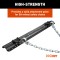 Image of 5th wheel safety chain anchors with durable powder coat finish and installation components.