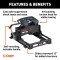 CURT A16 5th wheel hitch with S20 slider for quiet, secure towing