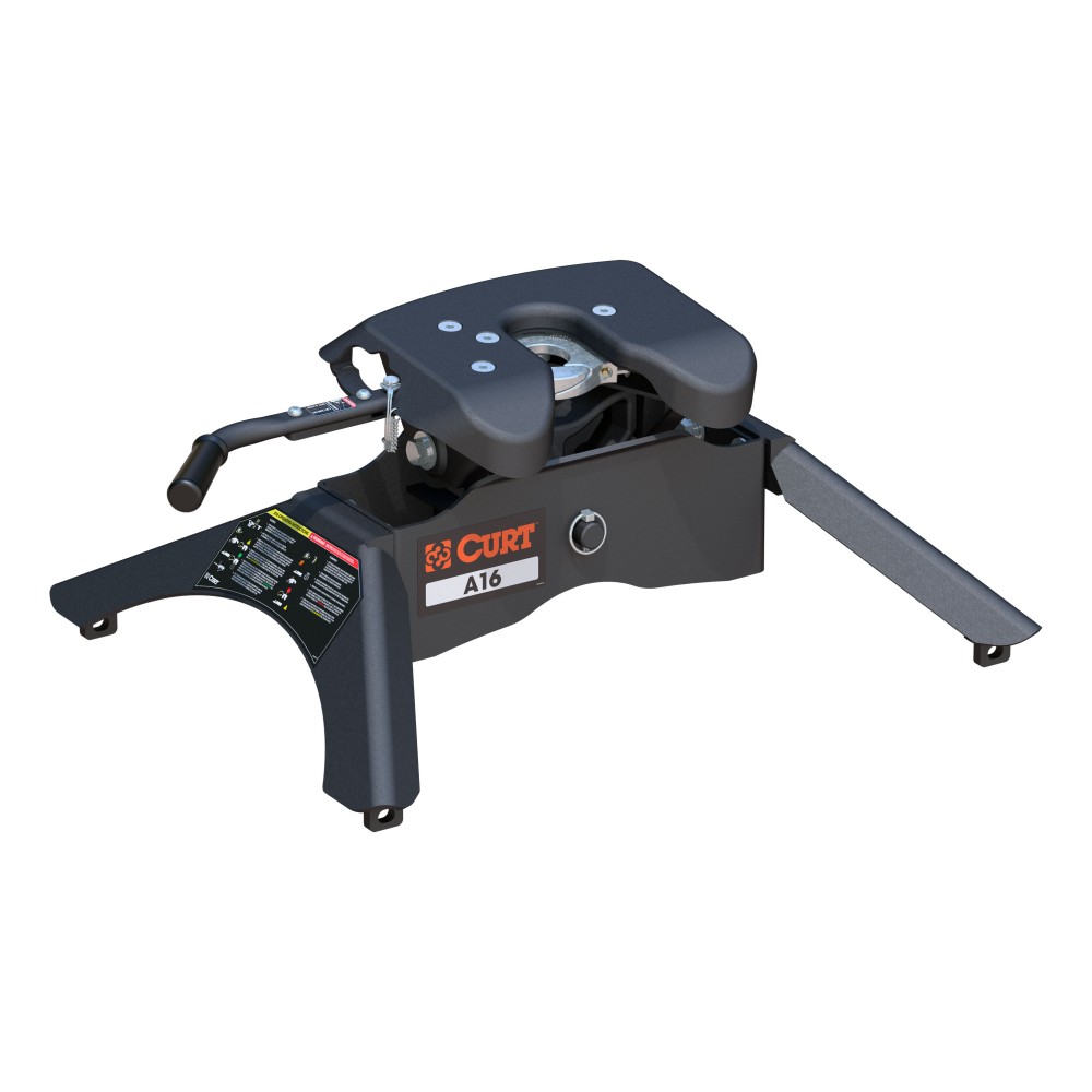 CURT A16 5th wheel hitch with durability, stability and noise reduction features.