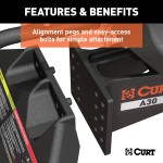 CURT A30 5th Wheel Hitch - Smoother and Quieter Towing CURT A30 5th wheel hitch offering 30,000 lbs capacity with advanced technology