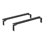 CURT 5th Wheel Base Rails with Durable Carbide Finish CURT 5th wheel base rails featuring industry-standard compatibility and durable finish.