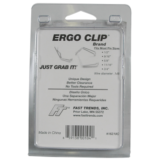 REESE Towpower Ergonomic Ergo Clip for Hitch Pins REESE Towpower Ergo clip with rubber grip for easy hitch attachment.