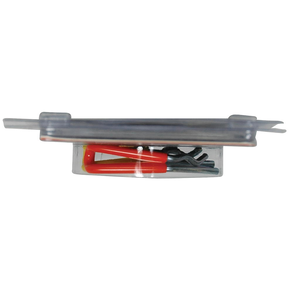 REESE Towpower Ergonomic Ergo Clip for Hitch Pins REESE Towpower Ergo clip with rubber grip for easy hitch attachment.