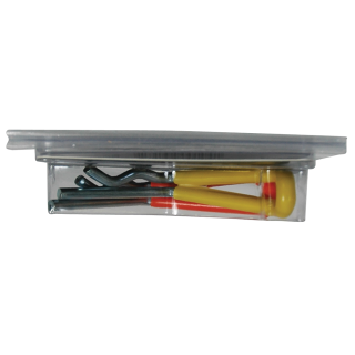 REESE Towpower Ergonomic Ergo Clip for Hitch Pins REESE Towpower Ergo clip with rubber grip for easy hitch attachment.