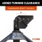 CrossWing 5th Wheel Hitch with 20,000 lb Capacity and ShockDrop Tech CrossWing 5th wheel hitch featuring ShockDrop technology and a lightweight, durable steel frame.