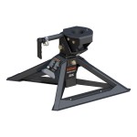 CrossWing 5th Wheel Hitch with ShockDrop Technology and Easy Setup CrossWing 5th wheel hitch featuring ShockDrop technology, durable steel construction, and a lightweight design for smooth towing.