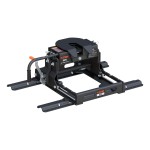 CURT E16 5th Wheel Trailer Hitch with Dual-Pivoting Head CURT E16 5th wheel hitch, 16,000 lbs capacity with dual-pivoting head