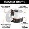 CURT Lube Plate for 5th Wheel Hitch - Pack of 25 10-inch CURT lube plate on a 5th wheel trailer kingpin, reducing wear and grease