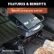 CURT Lube Plate for 5th Wheel Hitch - Pack of 25 10-inch CURT lube plate on a 5th wheel trailer kingpin, reducing wear and grease
