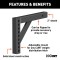 CURT Weight Distribution Replacement Shank for Heavy-Duty Towing CURT weight distribution shank designed for towing with 2-inch receiver compatibility.