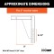 CURT Weight Distribution Replacement Shank for 2 Inch Hitch CURT weight distribution shank in durable black finish for 2 inch hitch receiver.