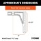 CURT Heavy-Duty Weight Distribution Shank with Durable Finish CURT weight distribution shank, adjustable, corrosion-resistant steel for 2-1/2" hitch receiver