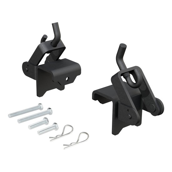 CURT Weight Distribution Hitch Brackets for Spring Bars CURT weight distribution hitch bracket providing secure spring bar attachment