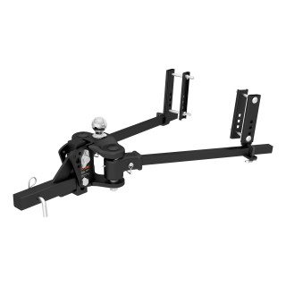 CURT TruTrack Advanced Weight Distribution Hitch with Sway Control CURT TruTrack weight distribution hitch with integrated sway control system