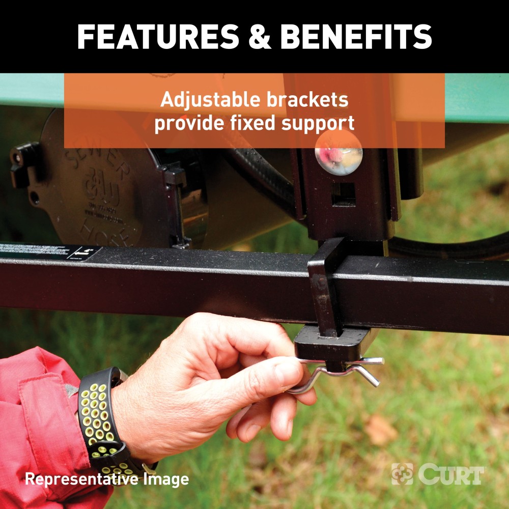 CURT TruTrack Advanced Weight Distribution Hitch with Sway Control CURT TruTrack weight distribution hitch with integrated sway control system