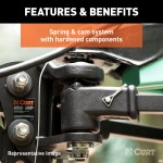 CURT TruTrack weight distribution hitch with integrated sway control system