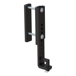 CURT TruTrack adjustable support brackets for weight distribution hitch, enhancing towing stability