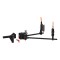 CURT TruTrack Weight Distribution Hitch with Sway Control CURT TruTrack hitch with black powder coat finish and quick-connect coupler