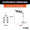 CURT hitch-mounted bike rack with adjustable arms and black powder coat finish, accommodating 2 to 4 bikes securely.