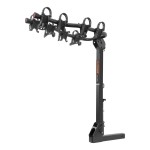 CURT Premium Bike Rack with Anti-Wobble Shank for 4 Bikes CURT premium bike rack, fits 2 inch hitch, holds 4 bikes, anti-wobble shank