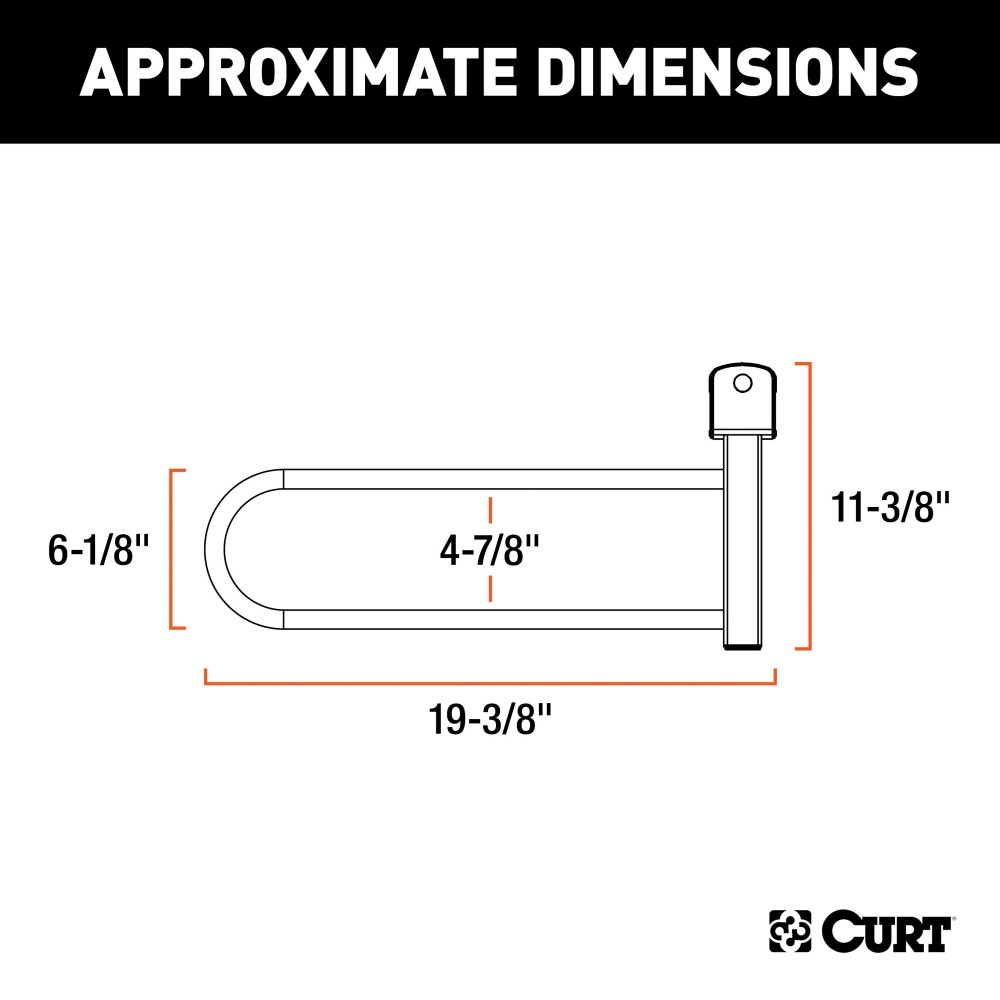 CURT tray-style bike rack with adjustable cradles for various bike sizes
