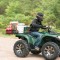 CURT Universal ATV Cargo Carrier with High Sides and Mesh Base CURT ATV cargo carrier with 41x26 dimensions and 6-inch high sides for secure cargo transport