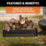 CURT Black Aluminum Cargo Carrier with 500 lbs Capacity CURT black aluminum cargo carrier with a capacity of 500 lbs, featuring a lightweight design, integrated reflectors, and ample cargo space.