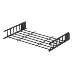 CURT Roof Rack Cargo Carrier, Expandable to 16 sq ft CURT roof rack cargo carrier with extension offers extra storage for vehicles