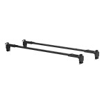 CURT Jeep Roof Rack Crossbars for Wrangler JL and Gladiator CURT Jeep roof rack crossbars mounted on a Jeep Wrangler JL or Gladiator, offering enhanced cargo storage.