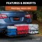 CURT Hitch-Mounted Cargo Carrier with Heavy-Duty Steel CURT basket cargo carrier with 6-inch tall sides for secure travel, fits most receiver hitches, holds up to 500 lbs.