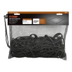 CURT Roof Basket Cargo Carrier Net with Attachment Hooks CURT cargo carrier net securing travel items over extended roof basket