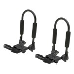 CURT Universal Aluminum Adjustable Kayak Roof Rack Carrier Two Pack 18320