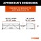 CURT Universal Truck Bed Extender with Pin-Latch System CURT truck bed extender adding extra length with no drilling, featuring fold-down tailgate for easy cargo access.