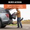 CURT ActiveLink SE 2-Bike Rack with Innovative Hitch System CURT ActiveLink SE bike rack holding two bikes on a vehicle hitch.